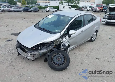 2013 Ford Fiesta Se из США, поврежденный, VIN 3FADP4BJ5DM191448